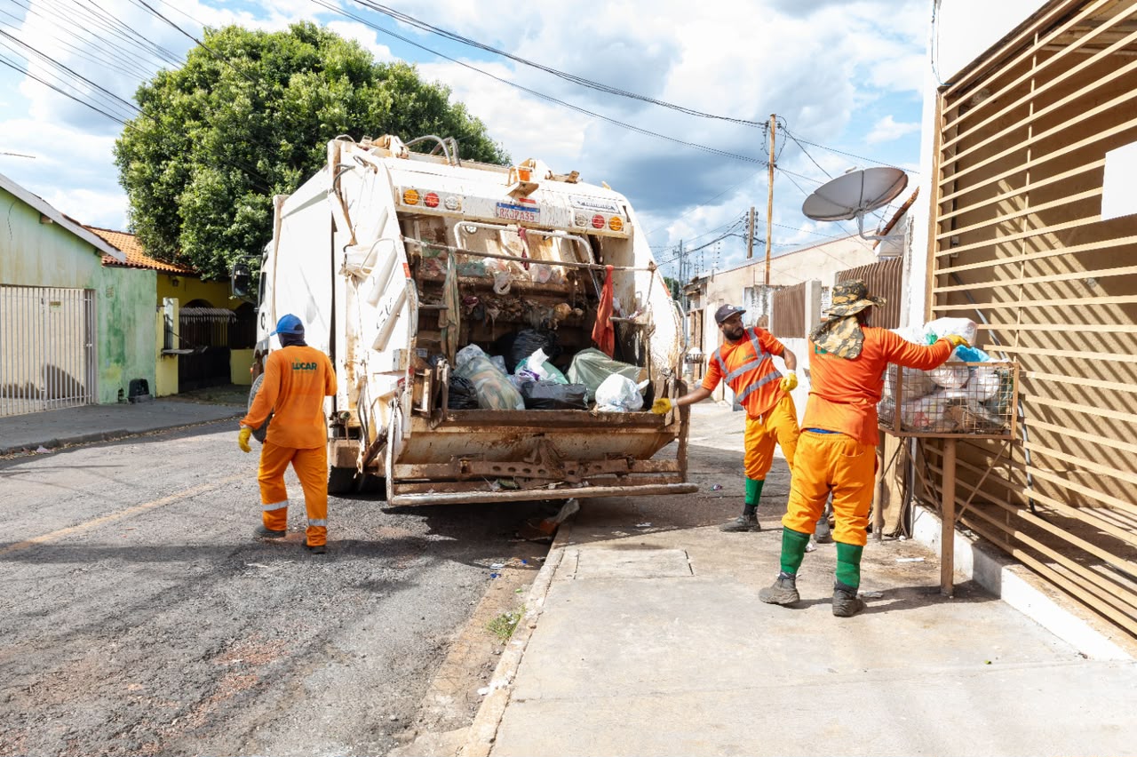 Cuiabá restabelece 100% da coleta de lixo e atende mais de 20 bairros nesta quarta-feira